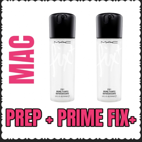 MAC COSMETICS PREP + PRIME FIX+ PRIMER & SETTING SPRAY TRAVEL SET DUO - Picture 1 of 6